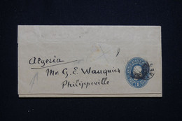 ETATS UNIS - Entier Postal ( Pour Imprimés ) Pour L 'Algérie, Complément Disparu - L 98055 - 1901-20
