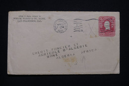 ETATS UNIS - Entier Postal Commercial De San Francisco Pour L 'Algérie En 1905 , Complément Disparu - L 98073 - 1901-20