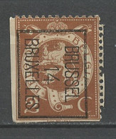 Belgique - Belgium - Belgien Préoblitéré 1912-13 Y&T N°PREO109 - Michel N°V90 Nsg - 2c Bruxelles 14 - Typografisch 1912-14 (Cijfer-leeuw)