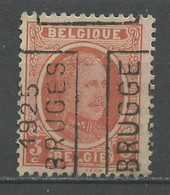 Belgique - Belgium - Belgien Préoblitéré 1921-27 Y&T N°PREO192 - Michel N°V171 Nsg - 3c Bruges 1925 - Sobreimpresos 1922-31 (Houyoux)