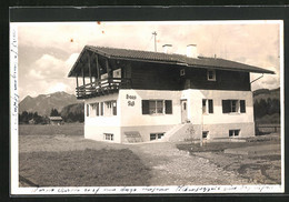 Foto-AK Fischen / Allgäu, 1938, Hotel-Pension Haus Füss - Fischen