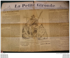 GUERRE 14/18 LA PETITE GIRONDE Du 29 Aout 1915 L'ANGE DE LA PAIX DESSIN DE LEANDRE / ARRAS / DEUX SEVRES  VIENNE VENDEE - Autres