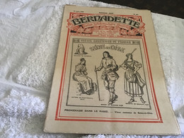 Bernadette Rare Revue Hebdomadaire Illustrée  Paris 1929  Vieux Costume De France Seine Et Oise - Bernadette