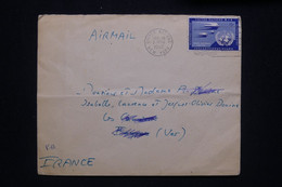 NATIONS UNIES - Enveloppe De New York Pour La France Par Avion En 1952 - L 98124 - Briefe U. Dokumente