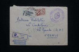 YOUGOSLAVIE - Enveloppe De L'Ambassade De L'Uruguay En Recommandé De Belgrade Pour La France En 1965 - L 98131 - Lettres & Documents