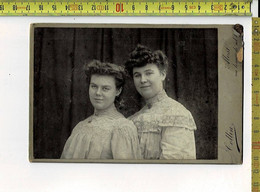 221 - VIEILLE PHOTO FEMME - OUDE FOTO VROUW  - PHOTOGRAPHIE : COTTIN  ALOST - Antiche (ante 1900)