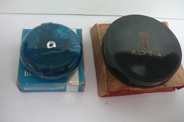 RENE GARRAUD + KLYTIA  ( Parfumerie CAMBRAI) 2 MINIS BOITES BLUSH VOIR RT LIRE !! - Miniatures Modernes Vides