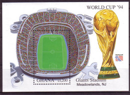 Soccer World Cup 1994 - Football - GHANA - S/S MNH - 1994 – Vereinigte Staaten