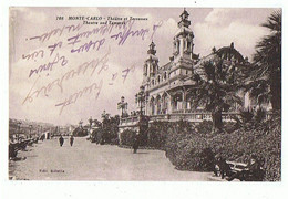 MONACO - Le Théâtre - 1019 - Opernhaus & Theater