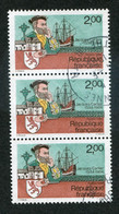 2312b (bande De 3) - Used Stamps