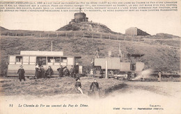 63-LE CHEMIN DE FER FER AU SOMMET DU PUY-DE-DÔME - Clermont Ferrand