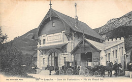 65-LOURDES- GARE DU FUNICULAIRE- PIC DU GRAND JER - Lourdes