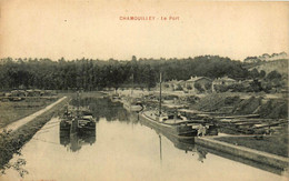 Chamouilley * Vue Sur Le Port * Péniche Batellerie - Sonstige & Ohne Zuordnung
