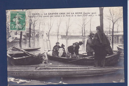 CPA Paris 75 Inondations De 1910 Catastrophe Circulé Ivry - Paris Flood, 1910