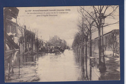 CPA Paris 75 Inondations De 1910 Catastrophe Circulé - Inondations De 1910