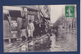 CPA Paris 75 Inondations De 1910 Catastrophe Circulé - Überschwemmung 1910