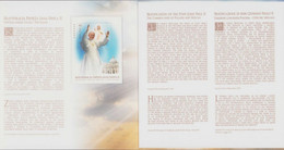 POLAND 2011 Souvenir Booklet / Beatification Of John Paul II Pope - Common Issue With Vatican Post / Block MNH** - Libretti