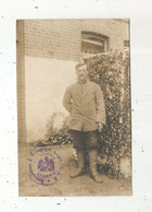 Cp , Carte Photo : R. Pickenpack , Photographische Manufaktur , Stade , Militaria , Militaire , Prisonnier, Allemagne - Personajes