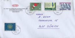 Zwitserland  Brief Uit 1971 Met 4 Zegels (1409) - Other & Unclassified
