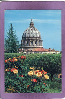 Città Del Vaticano La Cupola Di San Pietro Dai Giardini Vaticani  Ville Du Vatican La Coupole De St Pierre - Vatican