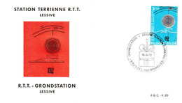 FDC P 377  / Lessive  / RTT Grondstation  / Nr  1640 - 1971-80