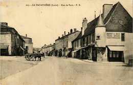 CPA La PACAUDIERE - Rue De PARIS (578442) - La Pacaudiere