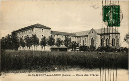 CPA St-RAMBERT-sur-LOIRE - École Des Freres (580616) - Saint Just Saint Rambert