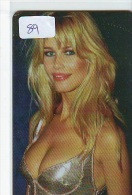 Télécarte * Mannequin Mode * CLAUDIA SCHIFFER  (89) * Mode * Cinema * Film * FEMME * TIRAGE 500 EX. - Mode