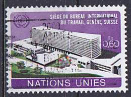 Tp ONU Genève De 1974 Zumstein N° 37 Nouveau Bâtiment Du BIT à Genève " Bâtiment Du BIT " Tp Oblitéré - Oblitérés