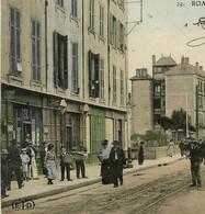 Roanne * Débit De Tabac Tabacs COMPTOIR , Rue De Clermont , Passage à Niveau * Ligne Chemin De Fer Loire - Roanne