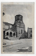 SECONDIGNY EN GATINE EN 1951 - N° 4138 - L' EGLISE - PLI HORIZONTAL - FORMAT CPA - Secondigny