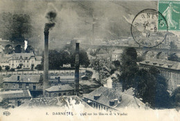 76 - Darnétal - Vue Sur Les Usines Et Le Viaduc - Darnétal