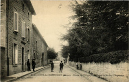 CPA St-LAURENT-de-CHAMOUSSET - Entrée Du Village (572859) - Saint-Laurent-de-Chamousset