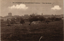 CPA St-LAURENT-de-CHAMOUSSET - Vue Générale (572854) - Saint-Laurent-de-Chamousset