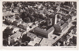 Enschede Centrum Raadhuis KLM Luchtfoto OB687 - Enschede