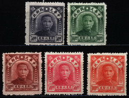 China NE 1946 Mi 30_37 Sun Yat-sen - North-Eastern 1946-48