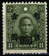 China Japanese Occup Central China 1943 Mi 22A Sun Yat-sen - Other & Unclassified