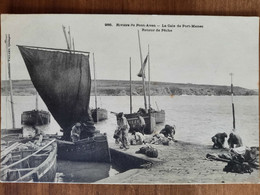 Rivière De Pont-aven.la Cale De Port-Manech.retour De Pêche.édition Villard 986 - Névez