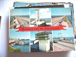 Nederland Holland Pays Bas Afsluitdijk Met Monument En Andere Beelden - Den Oever (& Afsluitdijk)