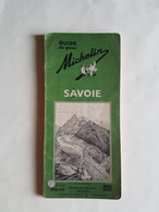 GUIDE  MICHELIN   REGIONAL  SAVOIE   1951/52 - Michelin (guides)