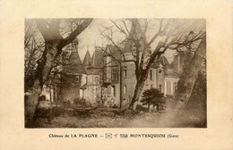 Montesquiou * Le Château De La Plagne - Autres & Non Classés