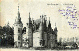 Montesquiou * Vue Sur Le Château Du Haget - Autres & Non Classés