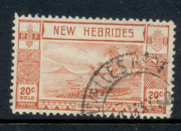 New Hebrides (Br) 1938 Beach Scene 20c FU - Used Stamps