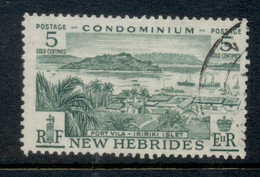 New Hebrides (Br) 1957 Pictorial View 5c FU - Usados