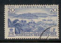 New Hebrides (Fr) 1957 Pictorial 20c FU - Gebruikt