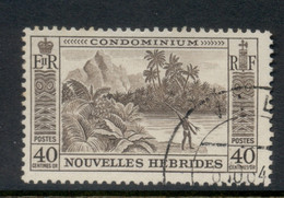 New Hebrides (Fr) 1957 Pictorial 40c FU - Used Stamps