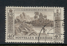 New Hebrides (Fr) 1957 Pictorial 40c FU - Gebraucht