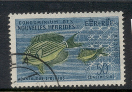 New Hebrides (Fr) 1963-67 Pictorials 50c FU - Oblitérés