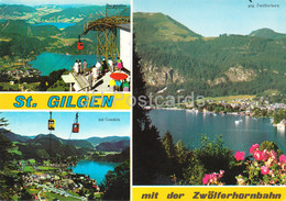 St Gilgen Mit Der Zwolferhornbahn - Bergstation - Mit Gondeln - Multiview - Austria - Unused - St. Gilgen