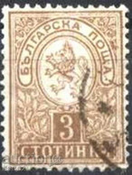 Used Stamp Small Lion  3  St. 1889   From Bulgaria - Neufs